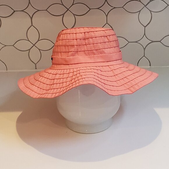 Scala Packable and Washable Ribbon Sun Hat - Picture 3 of 10